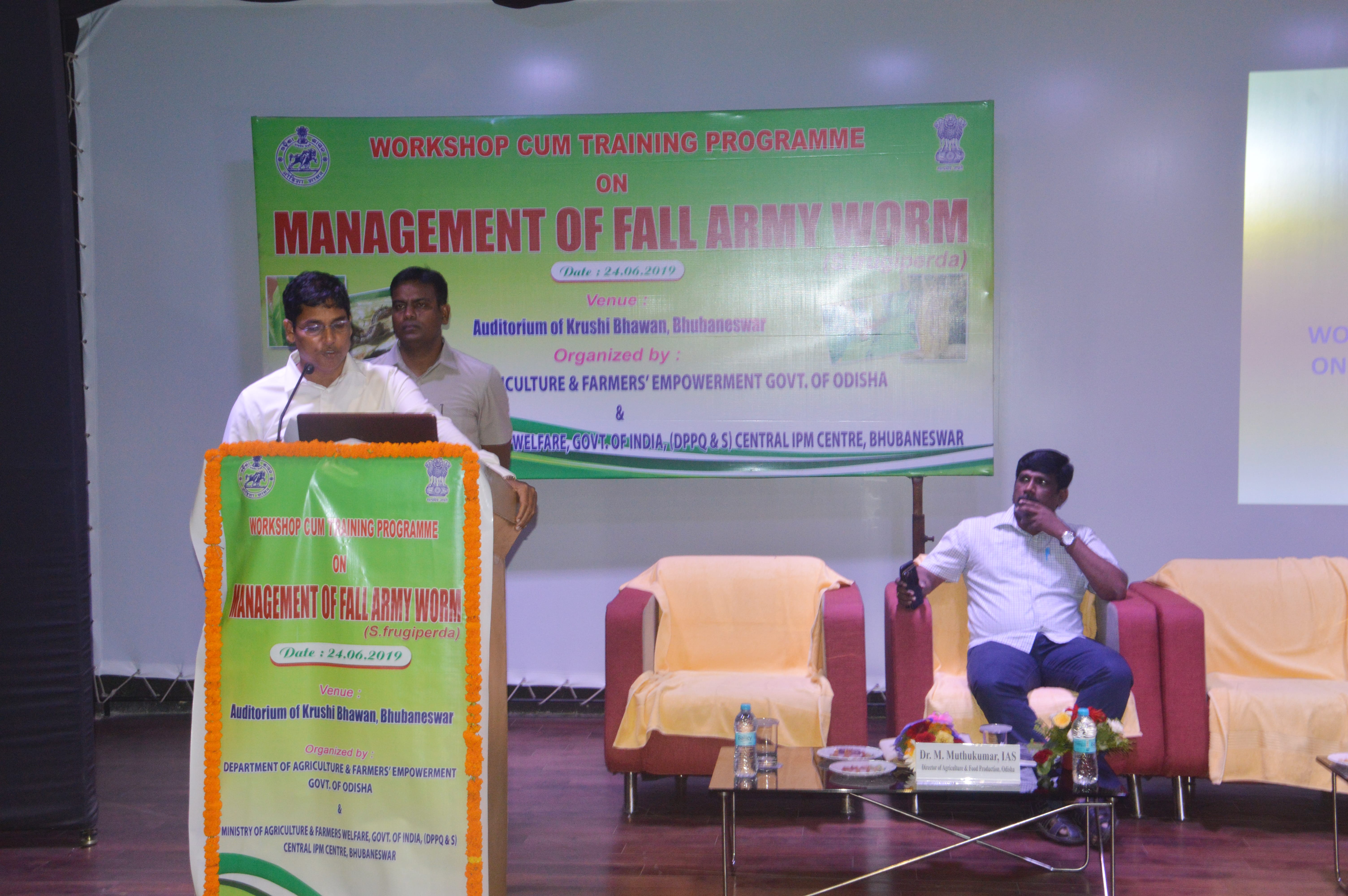 Workshop cum Training Programme of Fall Army Worm